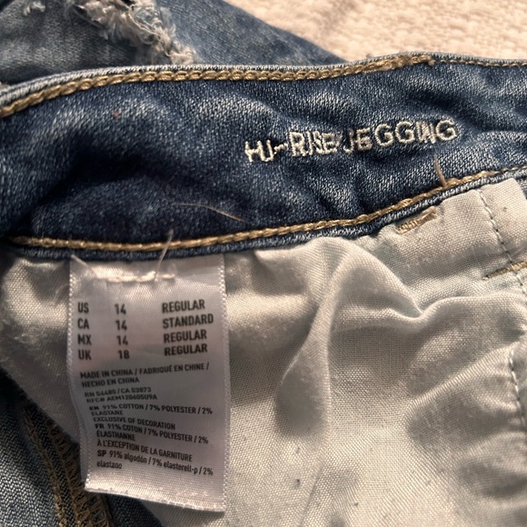 American Eagle high rise Jeggings - Picture 5 of 5